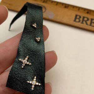 Star Crossed & Studded Set of Earrings